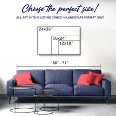 Sapphire Bloom Wall Art