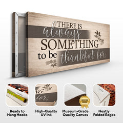 Something To Be Thankful Faith Wall Sign